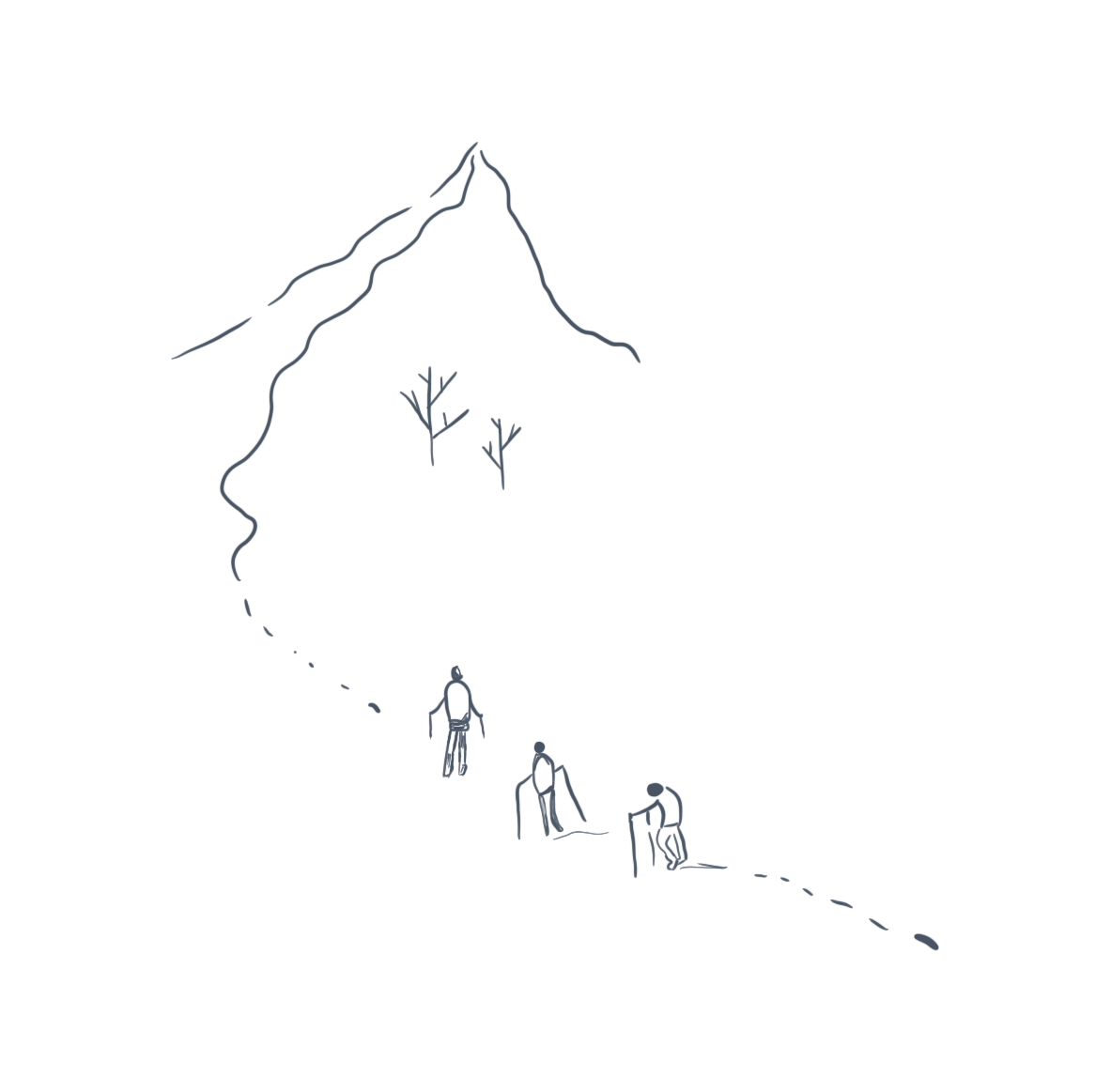 Mountain illustration